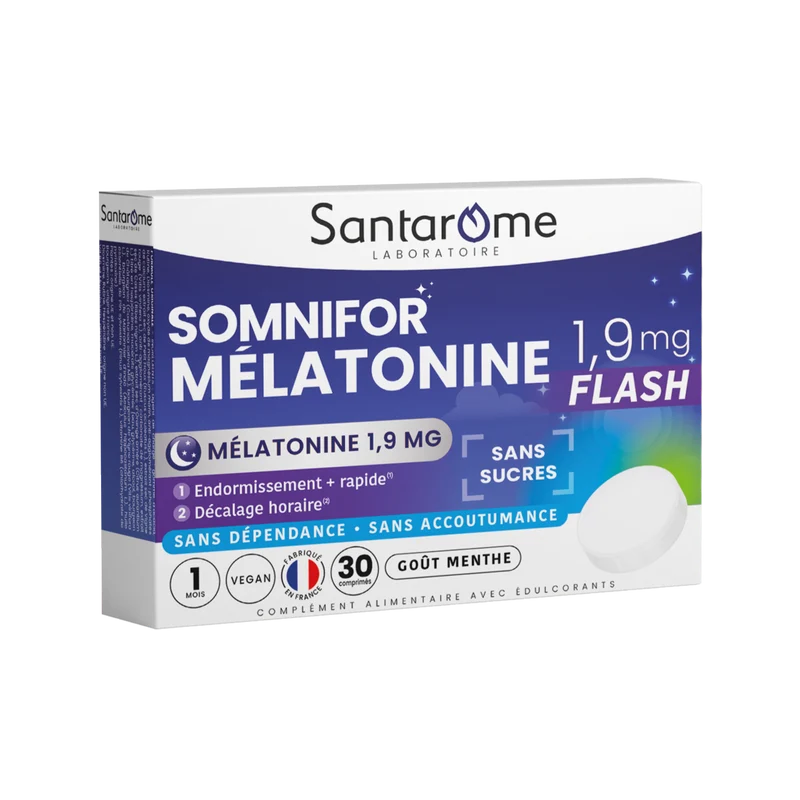 Somnifor Mélatonine 1,9 mg - 30 comprimés