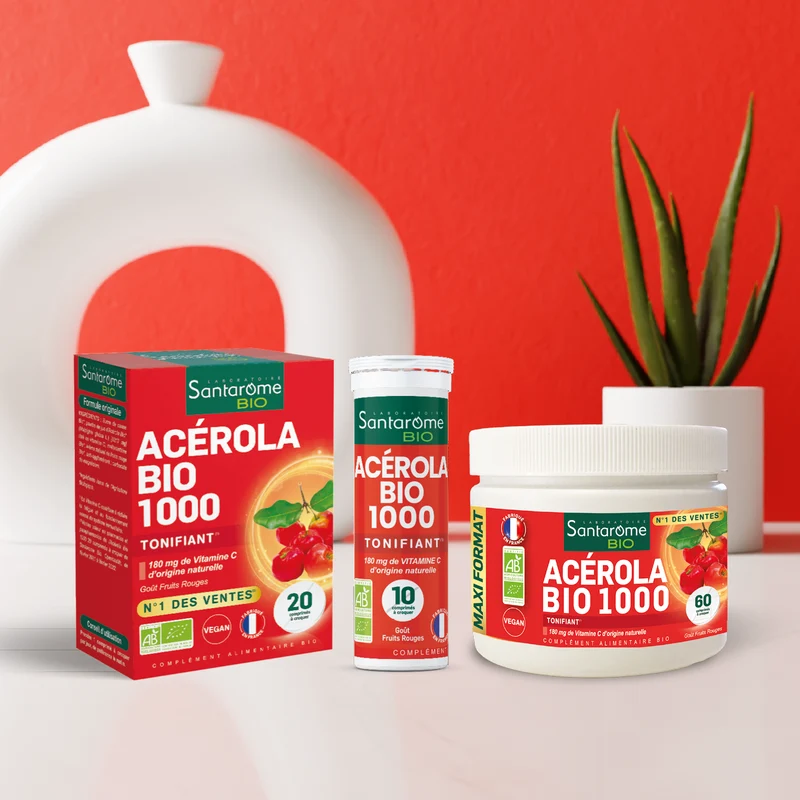 Acérola Bio 1000 - 60 comprimés