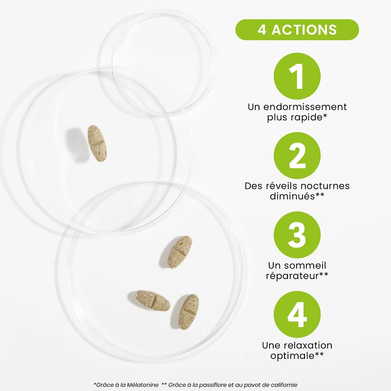 Somnifor 4 ACTIONS - 30 comprimés sommeil