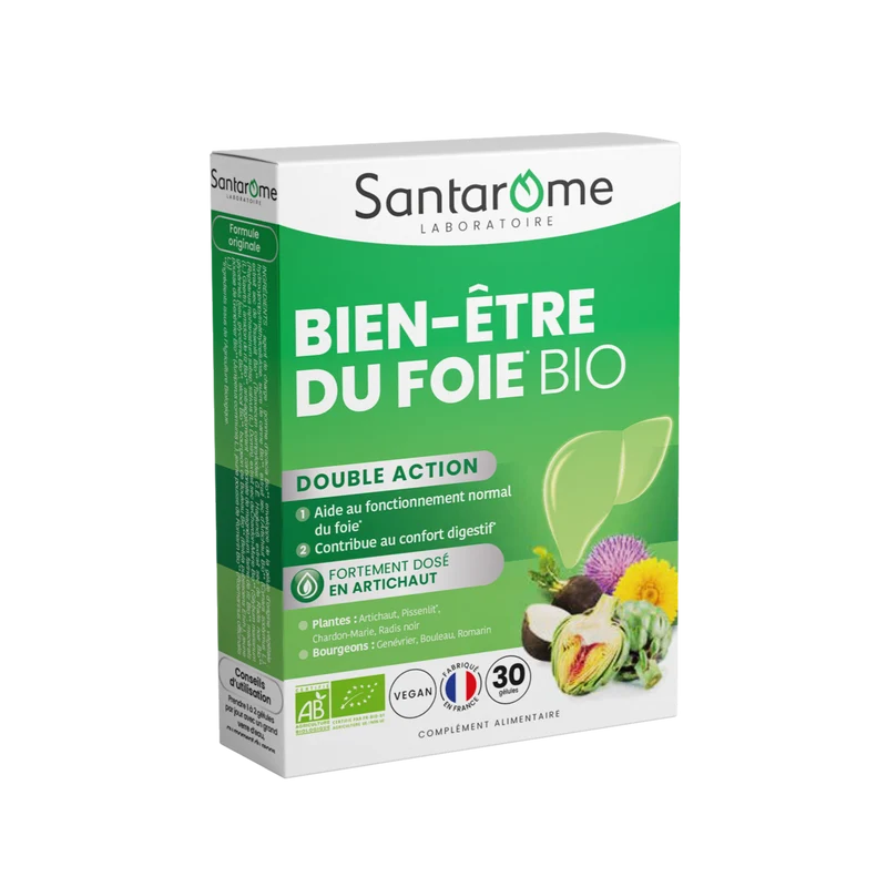 Bien-Être du Foie Bio - 30 gélules