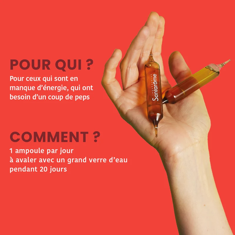 Énergie Boost Bio - 20 ampoules