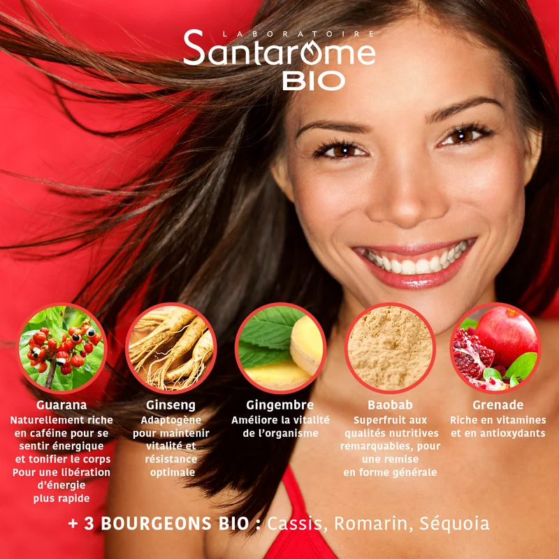 Énergie Boost Bio - 20 ampoules
