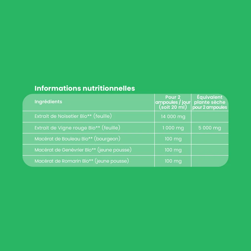Artichaut Bio Radis Noir Bio - 20 ampoules