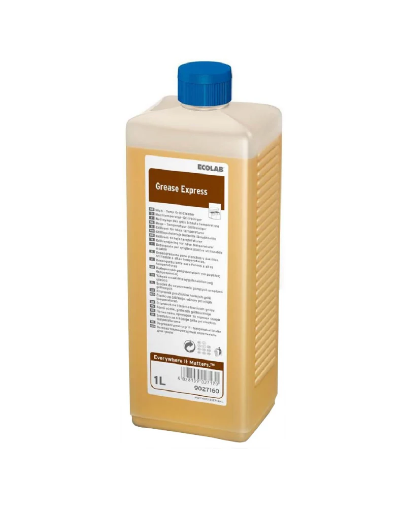 Sgrassante pronto all'uso per forni e piastre a caldo Ecolab Grease Express 4x1 litro DISPONIBILE IN 7 GIORNI LAVORATIVI