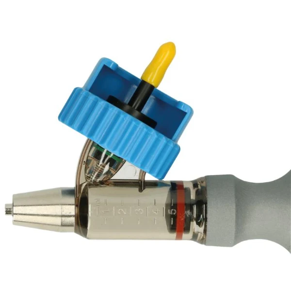 Injectiespuit met fleshouder Eco-Matic LuerLock 5 ml - traploos instelbaar - incl. adapterset