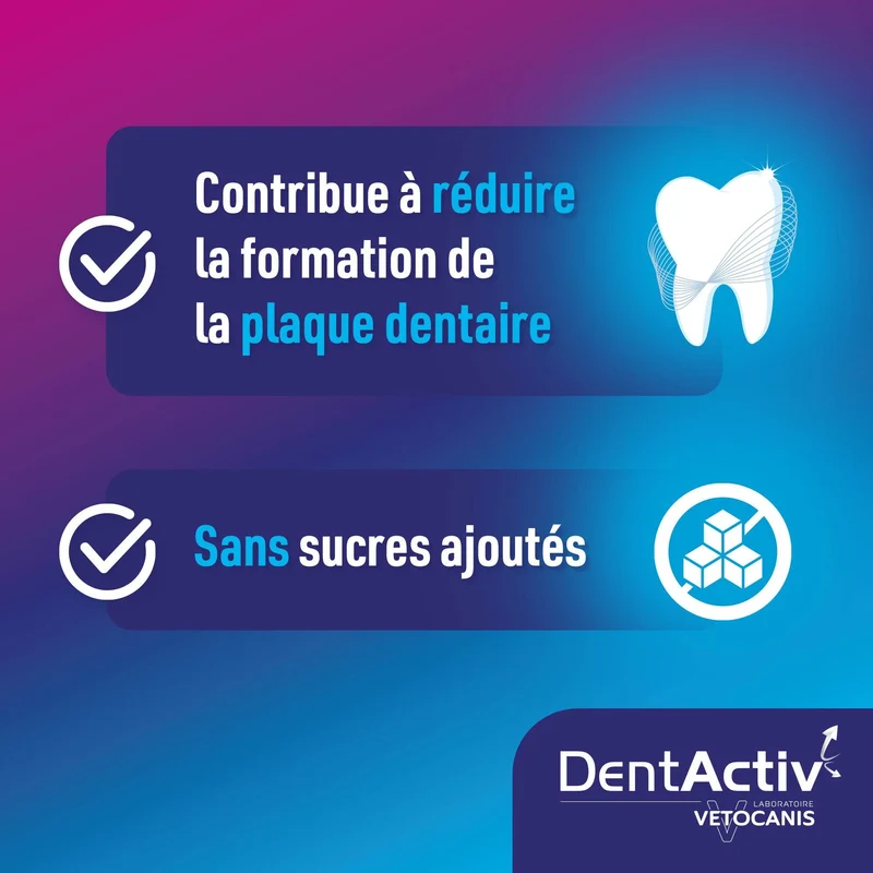 DentActiv Action 7 Sticks Dentaire Chien Moyen