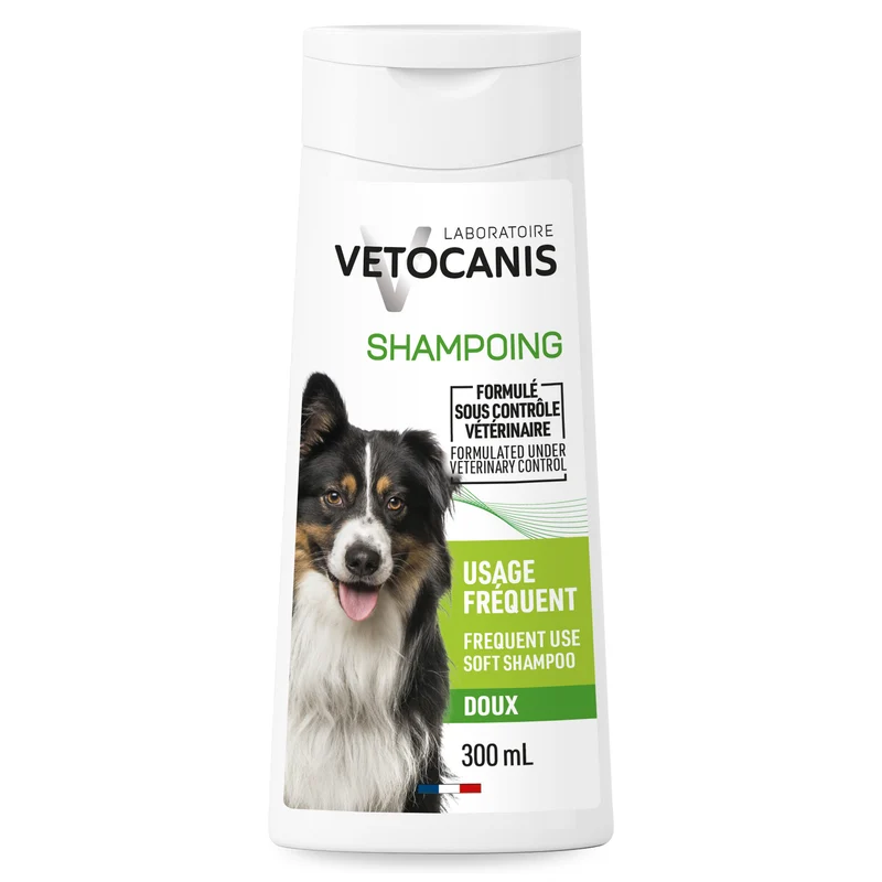 Shampoing Usage Fréquent pour Chien, à l'Aloe Vera. 300ml