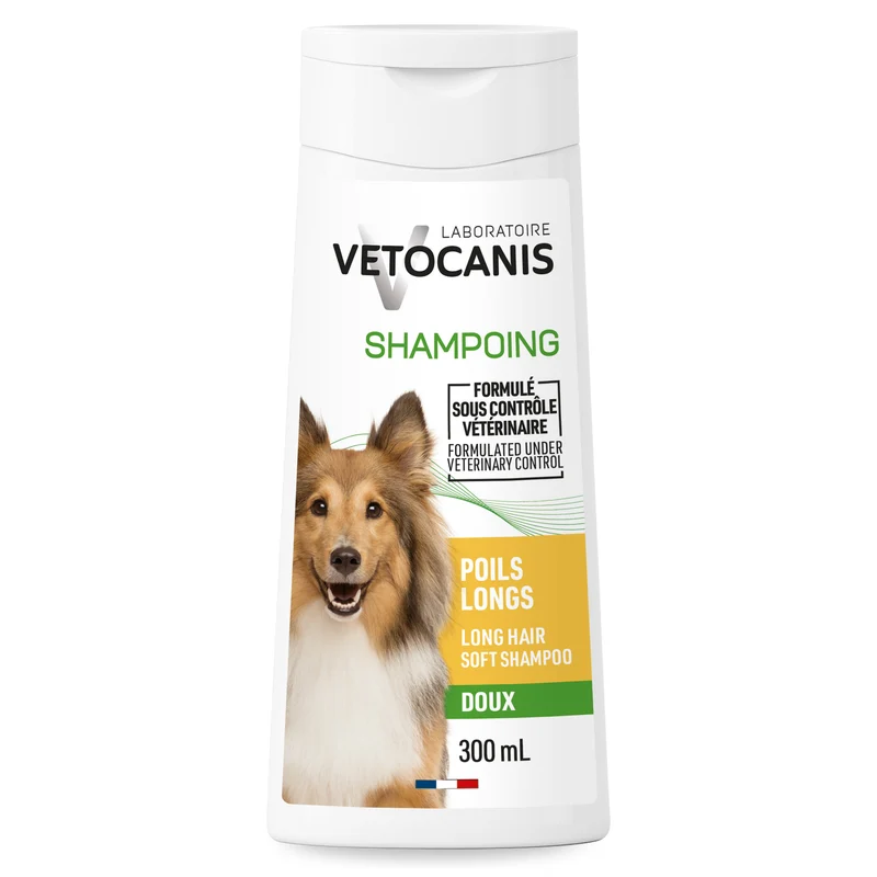 Shampoing Poils Longs pour Chien 300ml