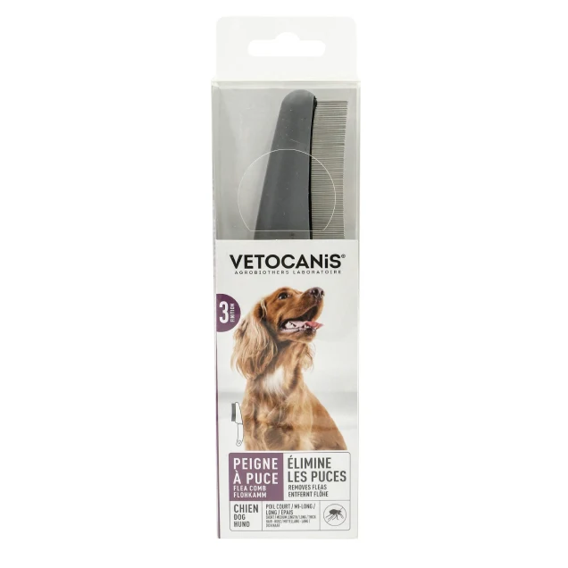 Peigne Anti-Puces pour Chien