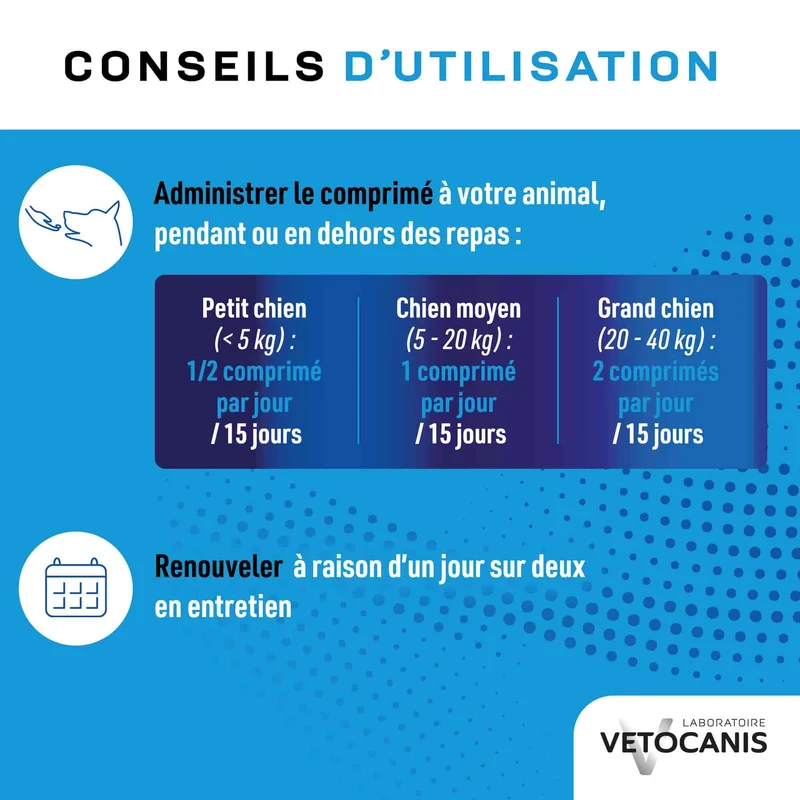Dentifrice Anti-Tartre à croquer pour Chien - 30 Comprimés