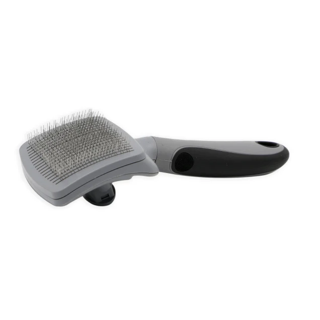 Brosse Carde Rétractable Autonettoyante pour Chien
