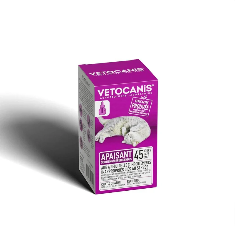 Recharge 48ml (45 jours) pour Diffuseur Apaisant Chat