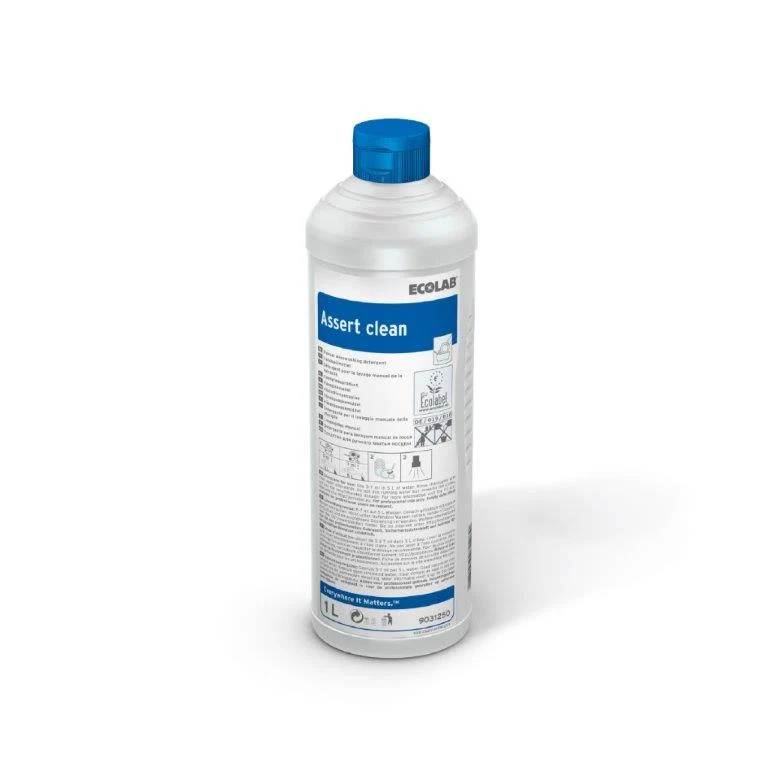 Detergente Ecolabel per lavaggio manuale stoviglie Ecolab Assert Clean 1 litro DISPONIBILE IN 7 GIORNI LAVORATIVI