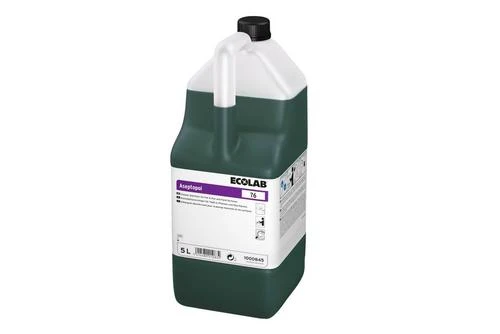 Detergente disinfettante per stoviglie e superfici Ecolab Aseptopol 76 2x5 litri DISPONIBILE IN 7 GIORNI LAVORATIVI