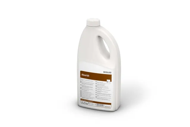 Detergente sgrassante in polvere per friggitrici Ecolab Absorbit 2,2 kg DISPONIBILE IN 7 GIORNI LAVORATIVI