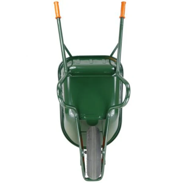 Vabor kruiwagen R801-PA - groen gelakt - 90 liter - 2 ply luchtband - PP velg