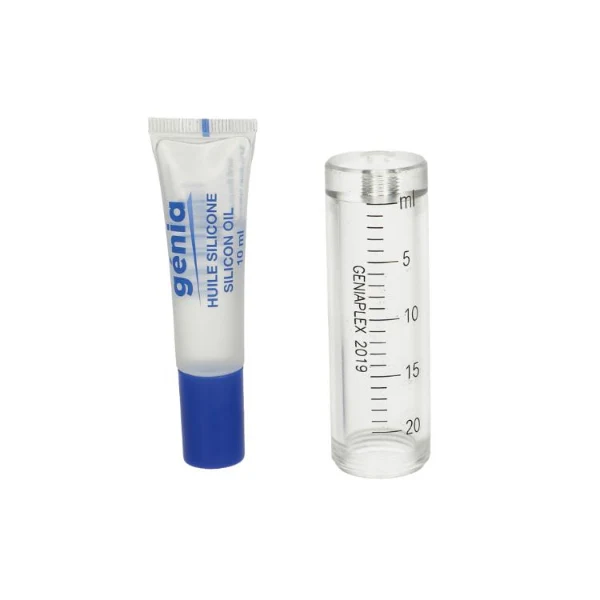 Geniaplex vervangglas 50 ml - excentrisch
