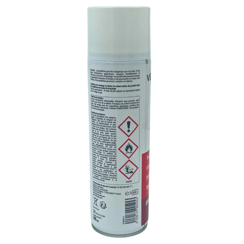 Spray Anti-Puces, Anti-Tiques pour Maison