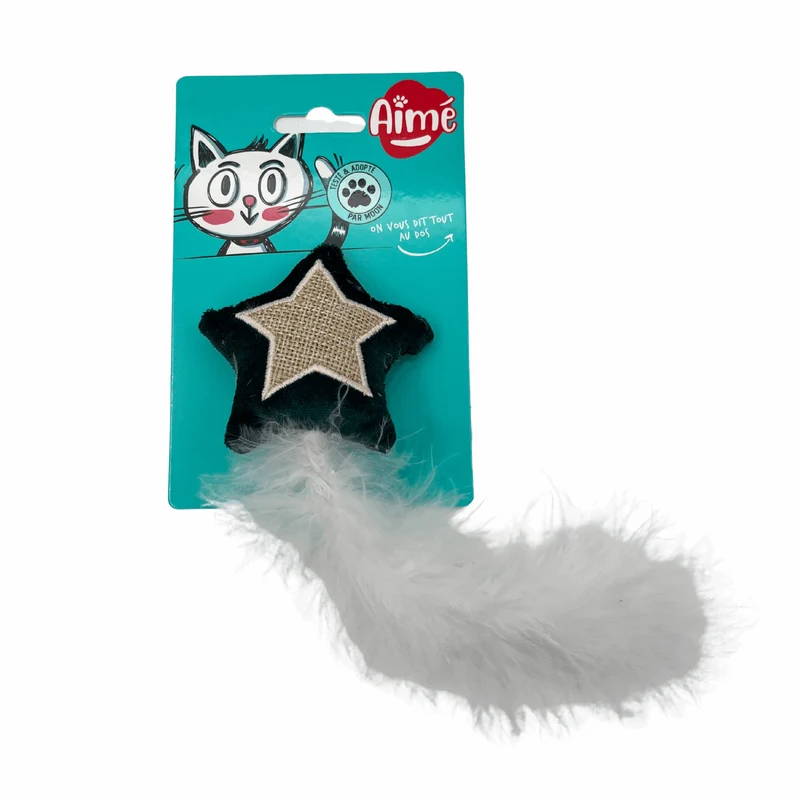 Jouet Etoile Filante pour Chat 10cm