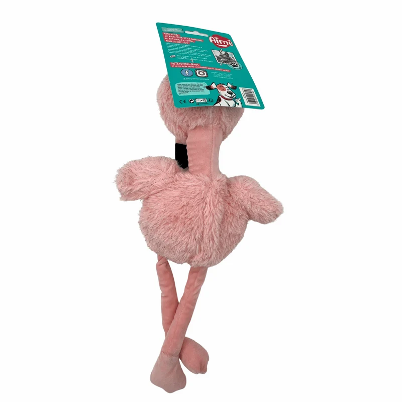 Jouet Flamant Rose pour Chien 35cm