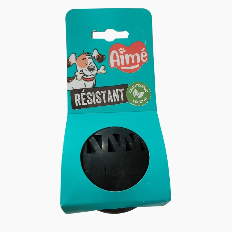 Balle pour chien indestructible - 100% Caoutchouc Végétal