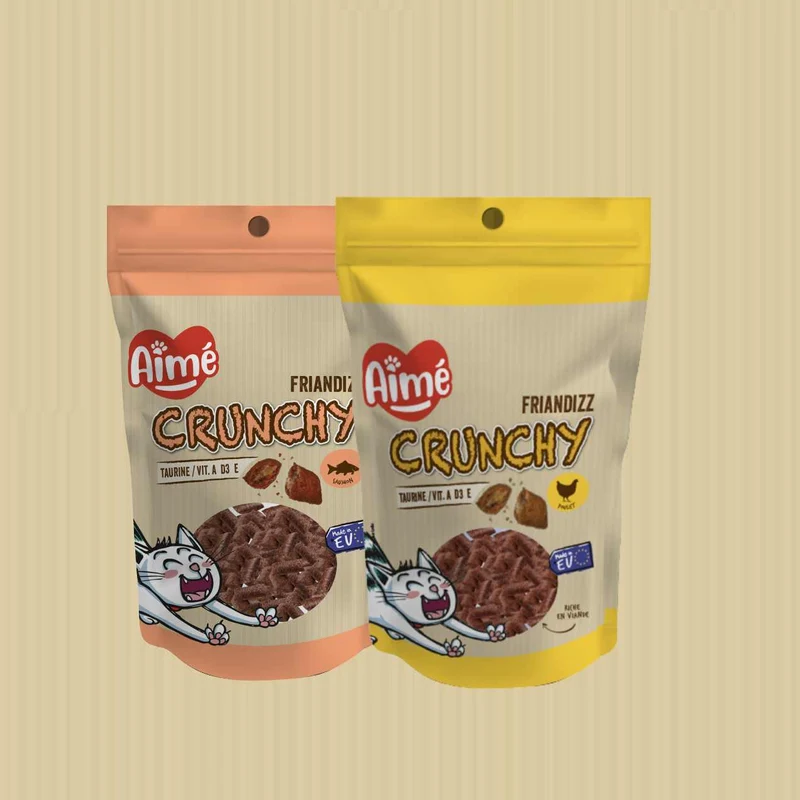 Friandises Crunchy pour Chat 60g