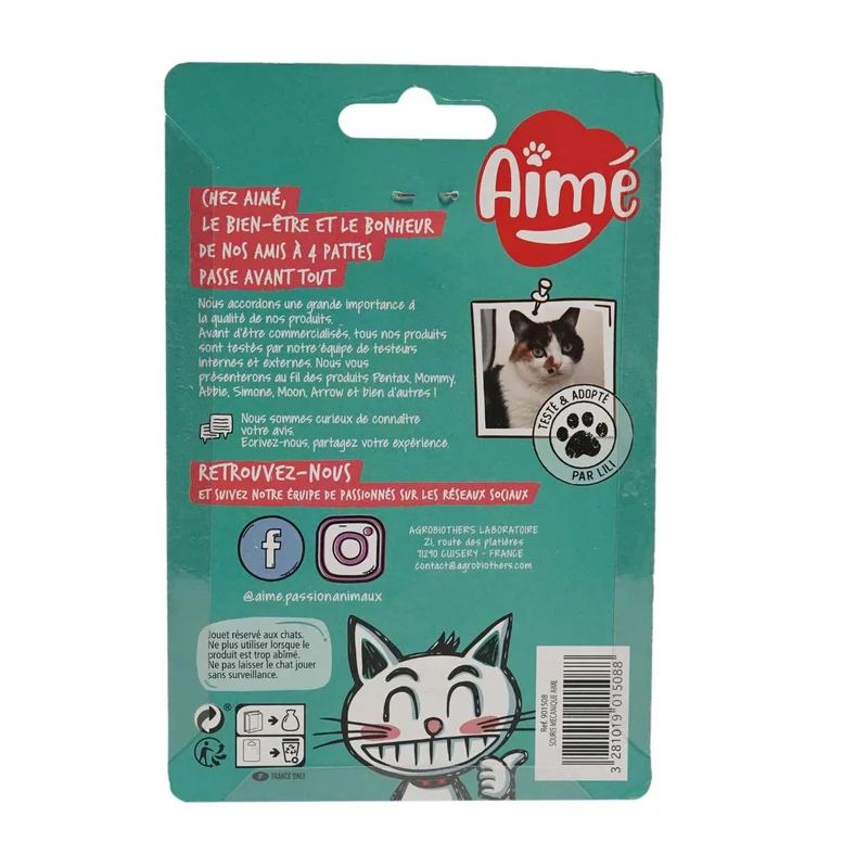 Souris mécanique pour Chat