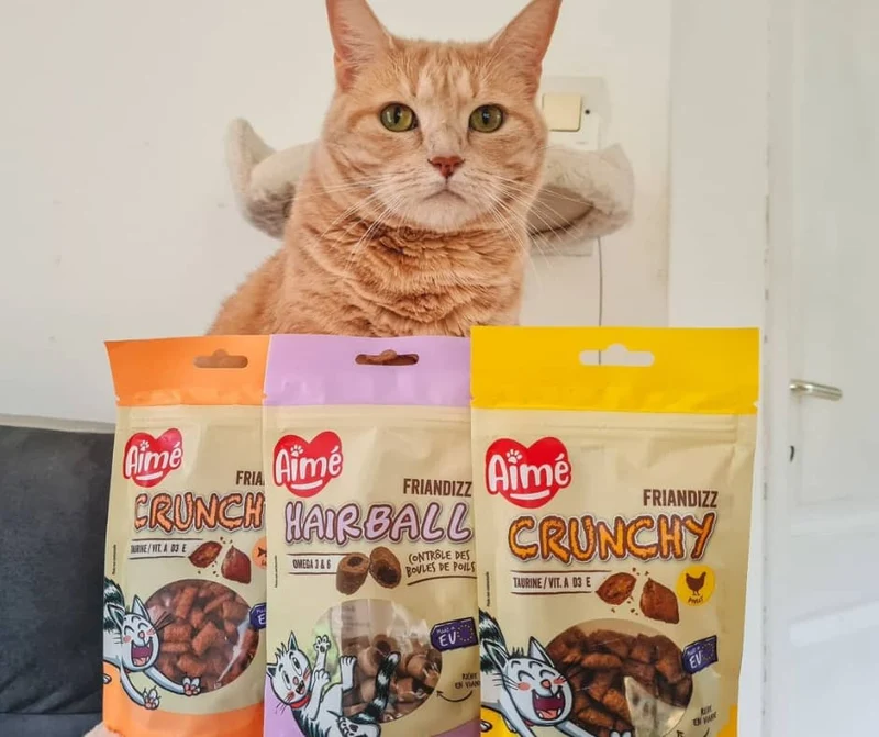 Friandises pour Chat, contrôle des boules de poils 60g