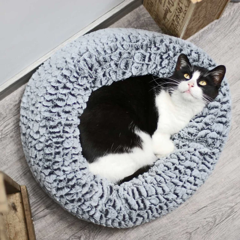 Corbeille fourrure pour Chat