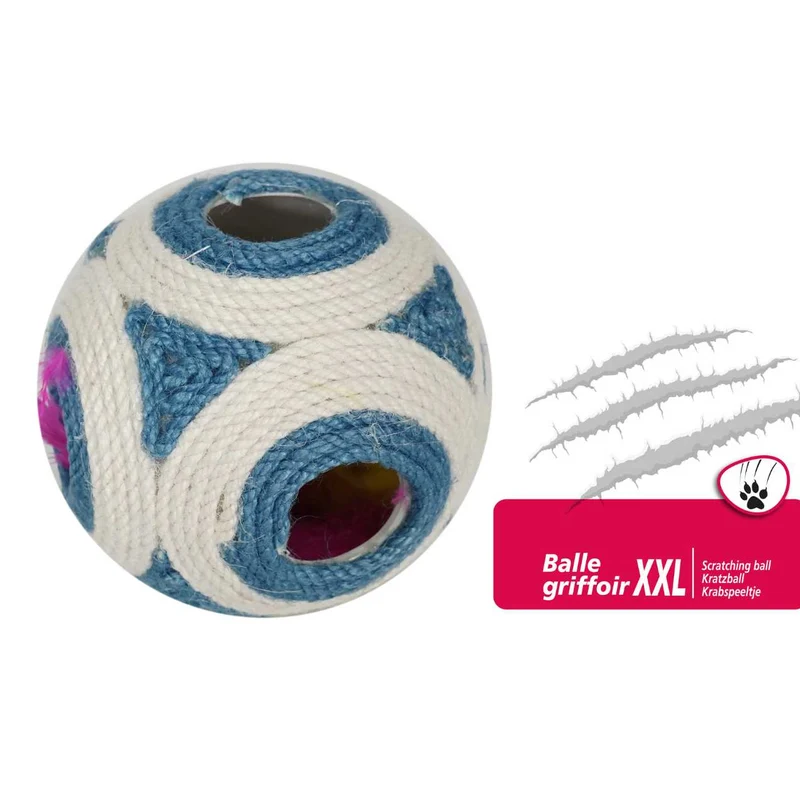 Balle griffoir XXL pour Chat