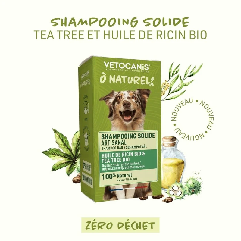 Shampoing Solide Artisanal pour Chien