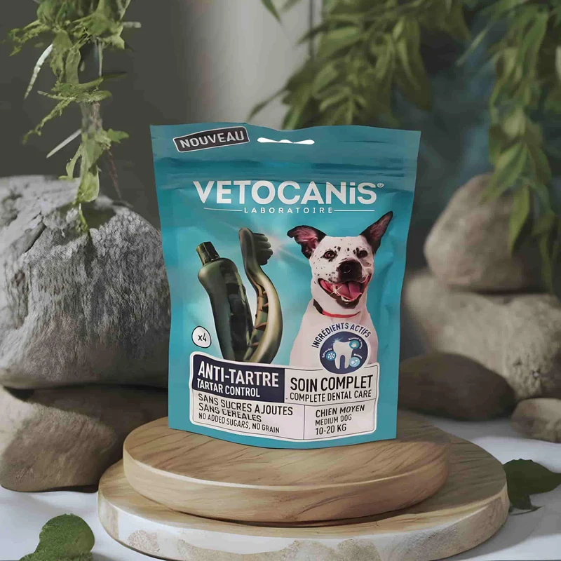 Friandises Anti-Tartre, Sans Sucres, Sans Céréales pour Chien