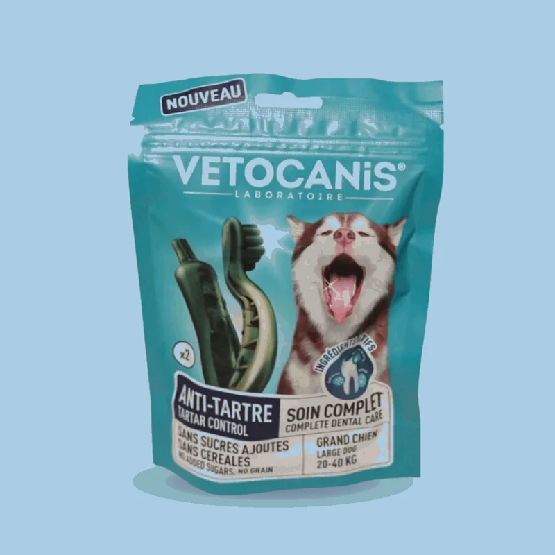 Friandises Anti-Tartre, Sans Sucres, Sans Céréales pour Chien