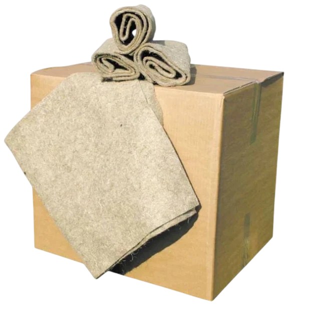 Werpmat hennep 100x50cm geperforeerd (40 stuks)
