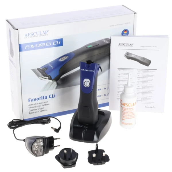 Aesculap GT236-NB Favorita CLi - tondeuse met 2 accu's