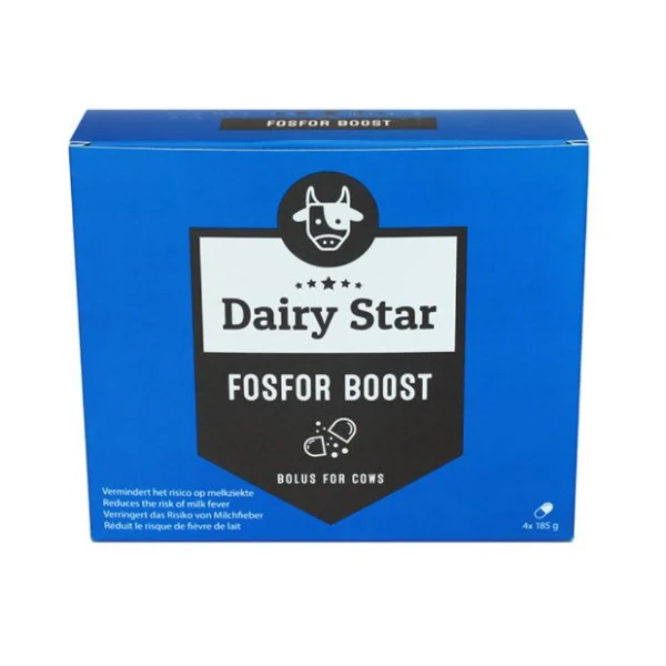 Fosfor Boost Bolus - bij slome opstart/melkziekte - 4 stuks
