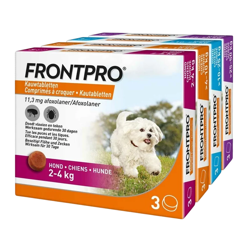 Frontpro Hond (3 kauwtabletten) - Diverse varianten