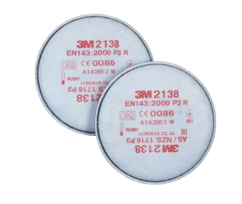 2138 3M P3 (klik) stoffilter organische dampen/zure gassen - 20 stuks