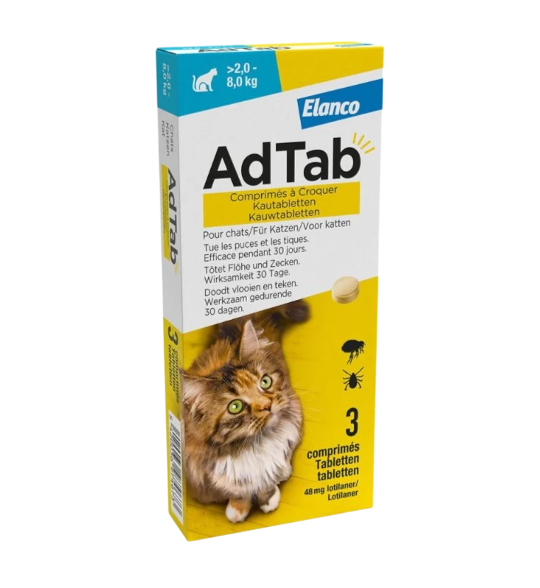 AdTab kat kauwtabl >2,0-8,0kg 3tabl