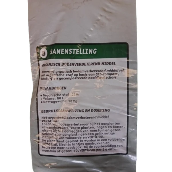 Verta Sol - grondverbeteraar - 50 liter