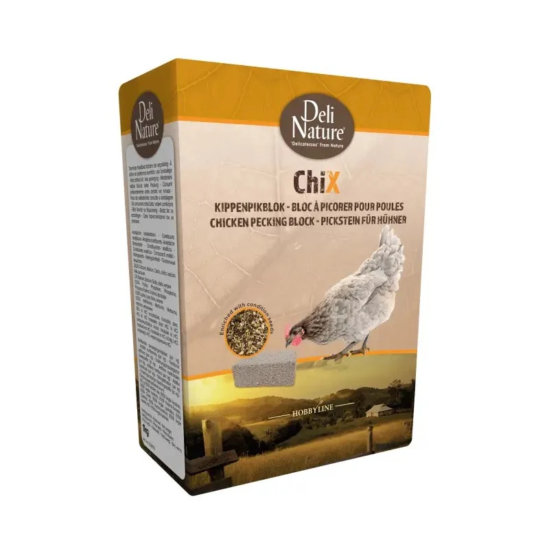 Deli Nature ChiX kippenpikblok 1kg