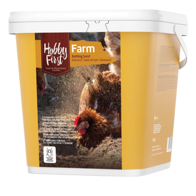 Hobby First Farm bathing sand (badzand) 7,5kg