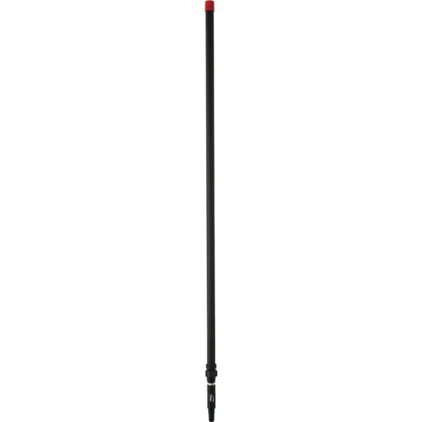 Vikan transport telescoopsteel aluminium zwart - 158-278 cm - Ø 32 mm