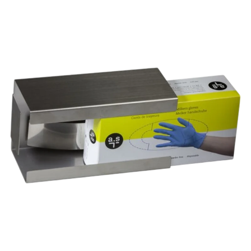 a.s Wandhouder RVS voor handschoenen