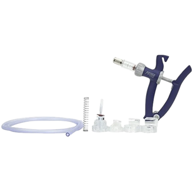 Injectiespuit Prima-tech LL 2 ml met slangaansluiting