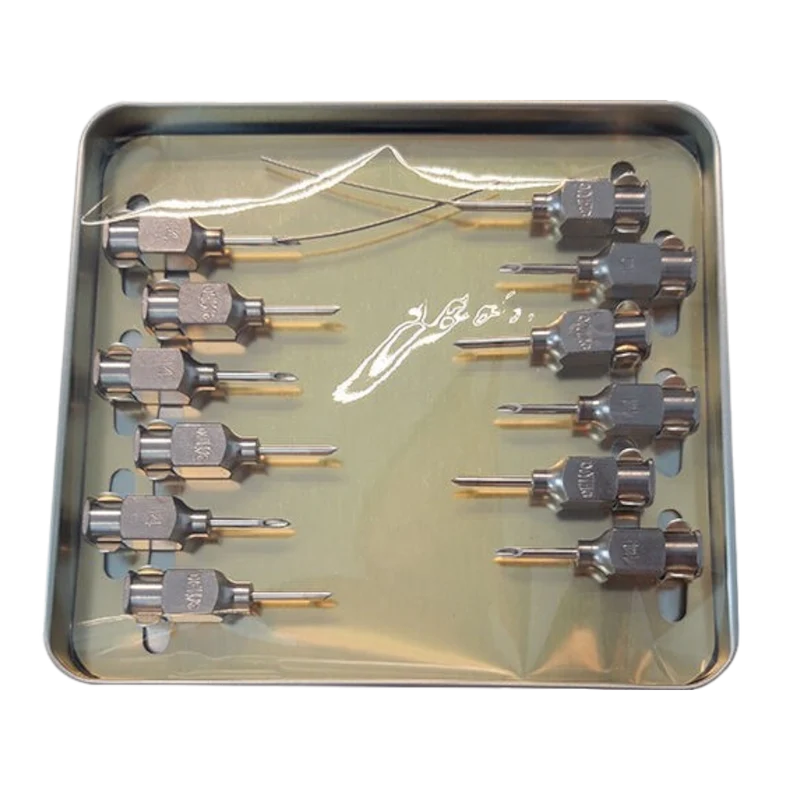 Delvo naalden Luer lock 12 stuks - Diverse varianten