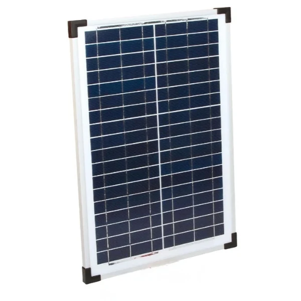 Zonnepaneel 25 W met houder - incl. spanningsregelaar
