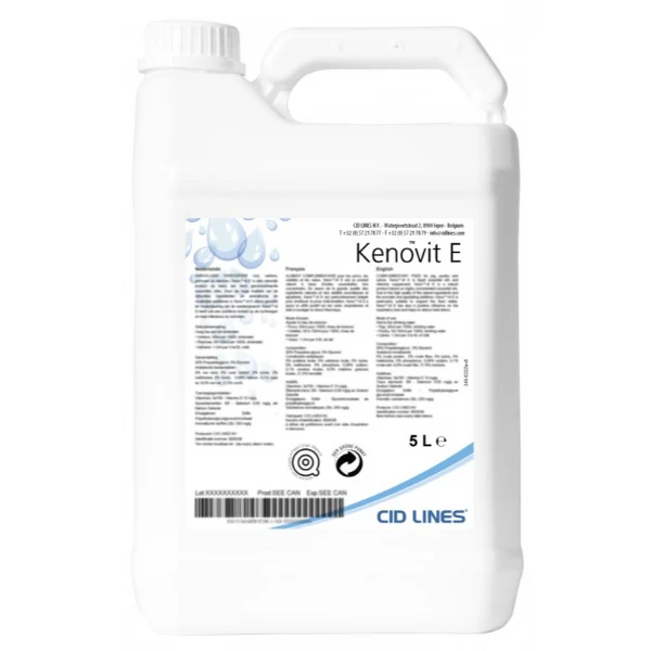 Kenovit E - mix van oliën, vit. E en selenium - 5 liter