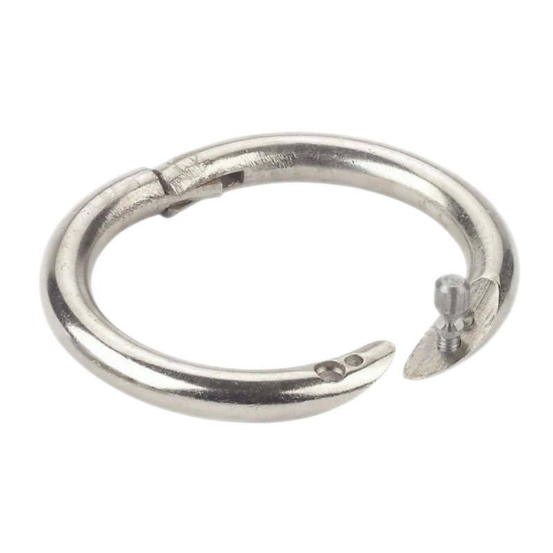 Neusring W-model vernikkeld