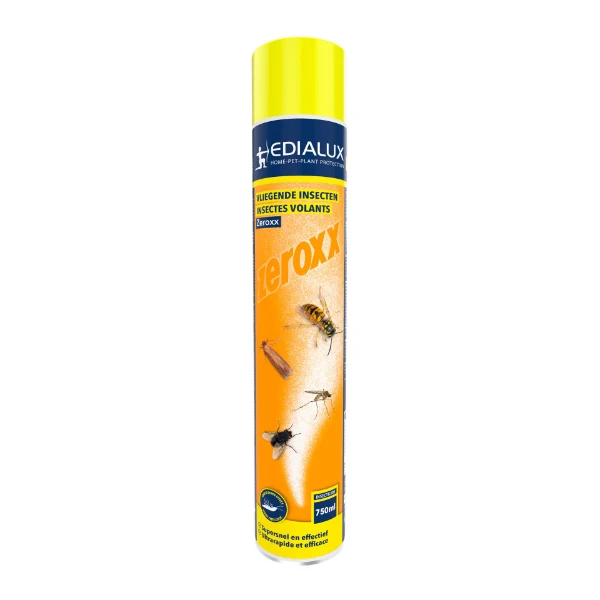Zeroxx Spray - tegen vliegende insecten - 750 ml